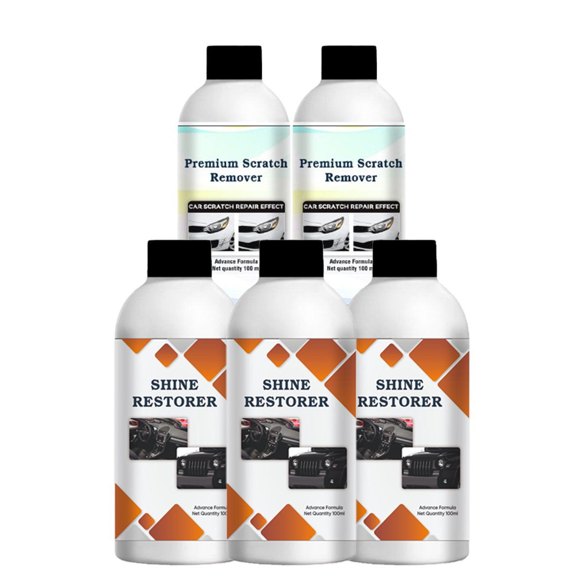 Scratch Remover & Shine Restorer Combo