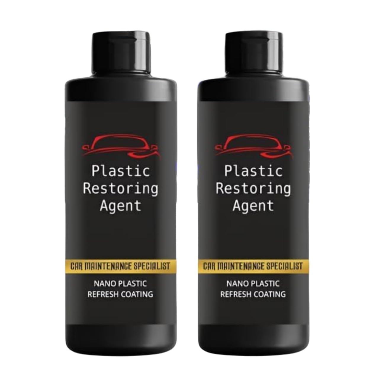 Plastic Restoring Agent Car Maintenance Specialist Nano Plastic Refresh Coating Restore Shine on Plastic & Leather Parts on Car & Bikes