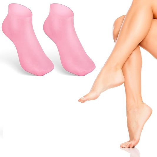 Silicone Moisturizing Socks (2 PAIR OF SOCKS)
