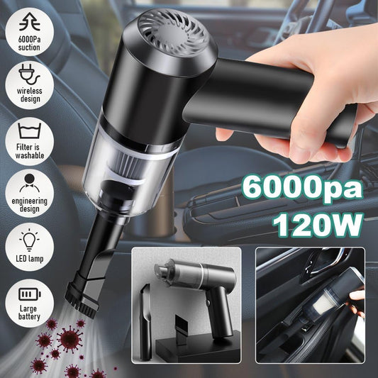 2 in 1 Vacuum Cleaner - Portable Air Duster Wireless