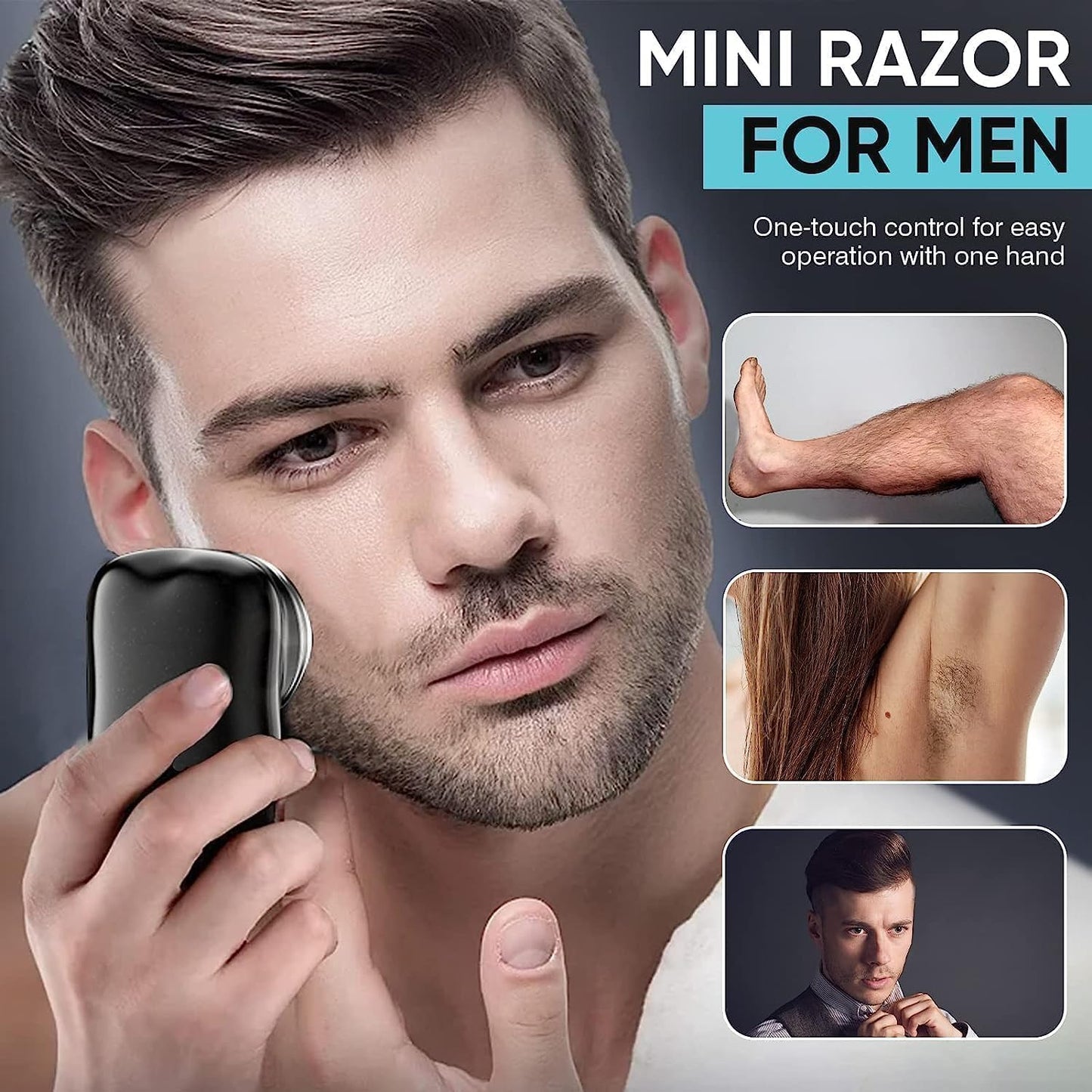 Powerful Mini Electric Trimmer (Small Size Big Impact)