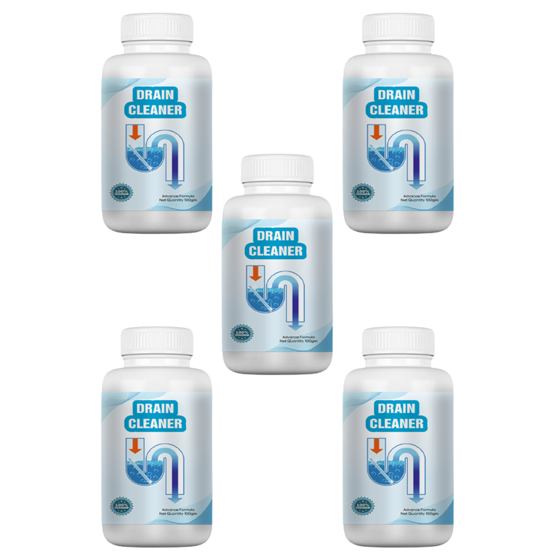 Powerful Drainage, Sinks & Pipes Blockage Removal Powder