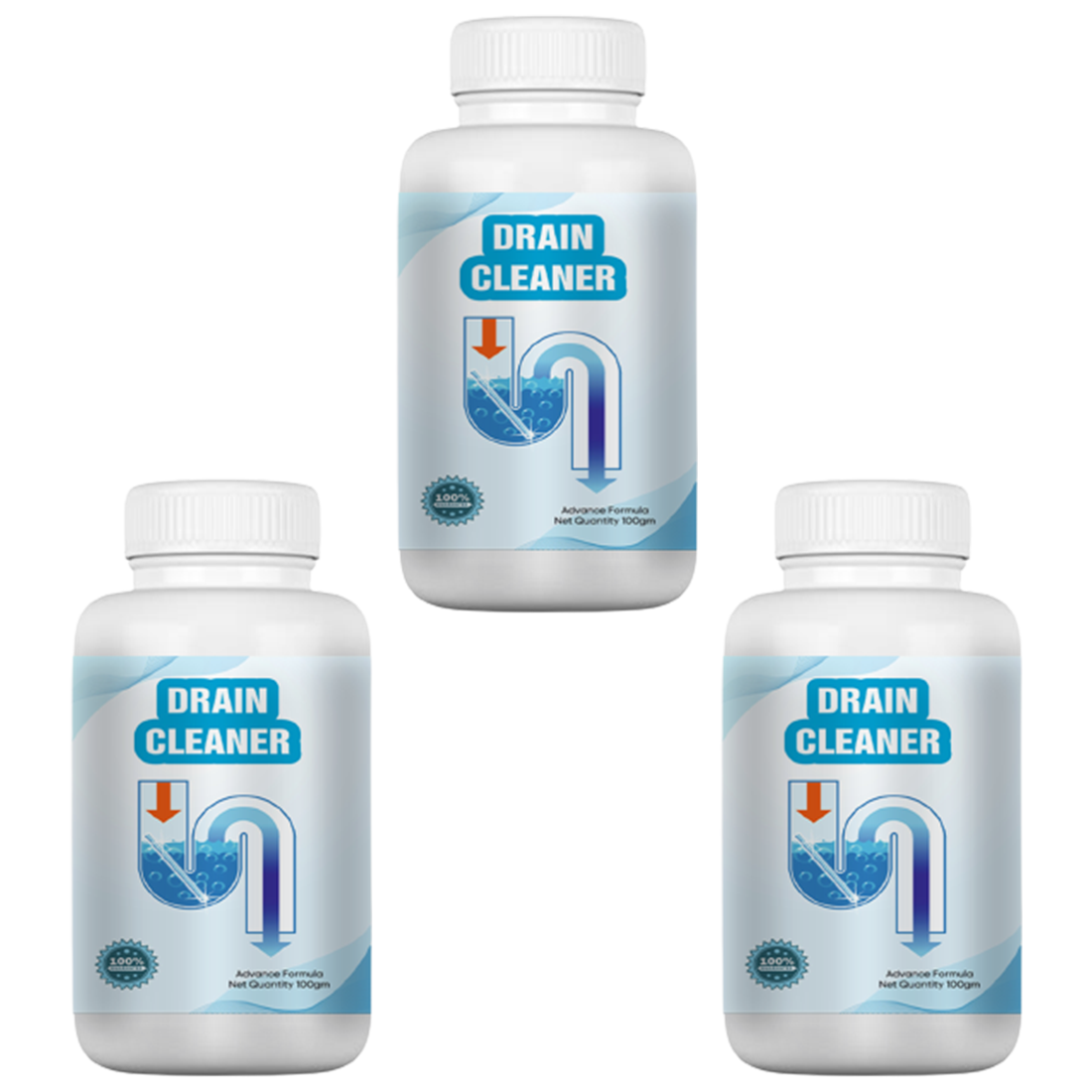 Powerful Drainage, Sinks & Pipes Blockage Removal Powder