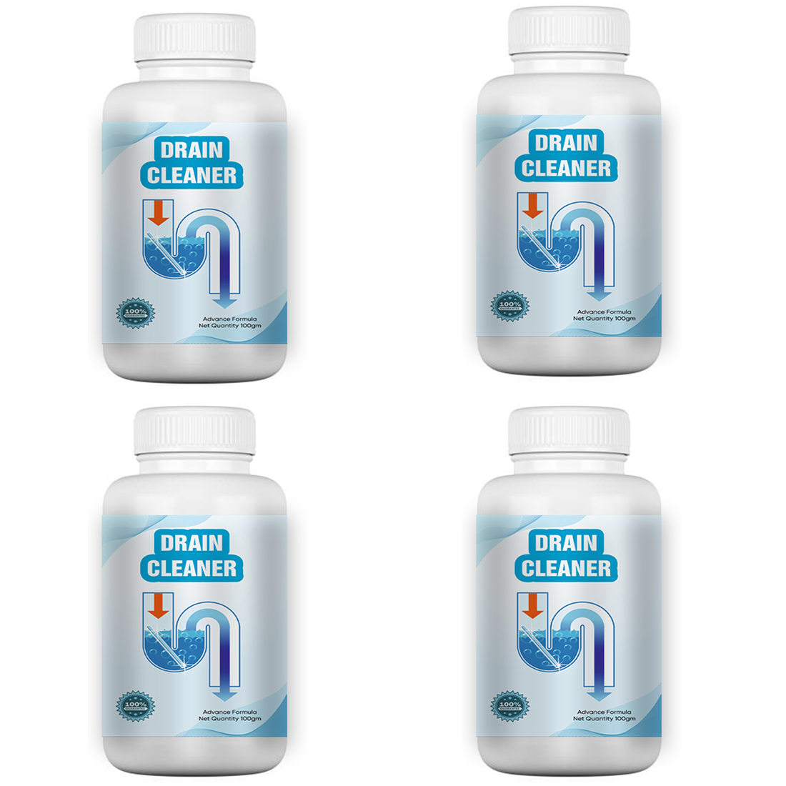 Powerful Drainage, Sinks & Pipes Blockage Removal Powder