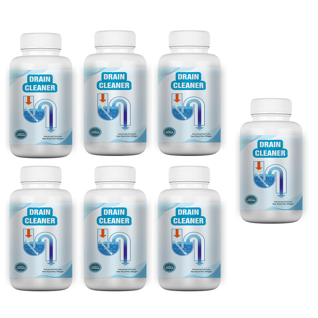 Powerful Drainage, Sinks & Pipes Blockage Removal Powder