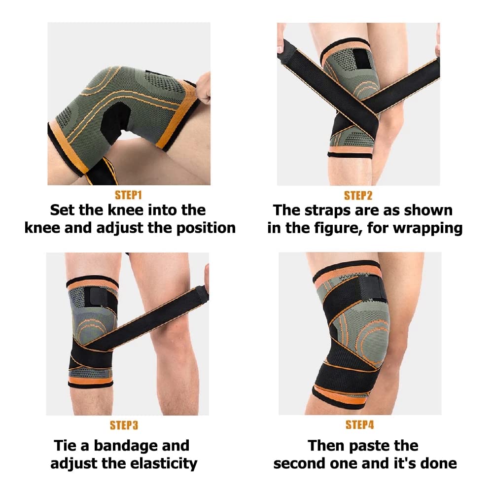 LIMITED EDITION Elastic Compression Support Knee Pads (Buy 1 Get 1 Free)
